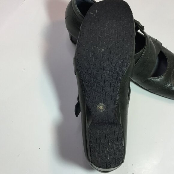 Josef Seibel Marissa Olive Mary Jane Heel Pump Shoes size 40 / 9.5 - Picture 8 of 10